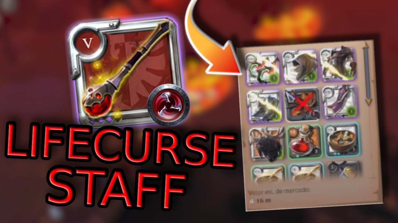 Lifecurse Staff Still OP? Corrupted Dungeons Albion Online YouTube