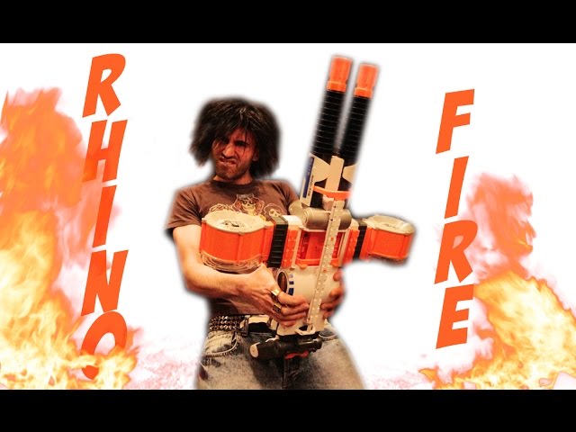 Nerf RHINO-FIRE Review and Unboxing class=