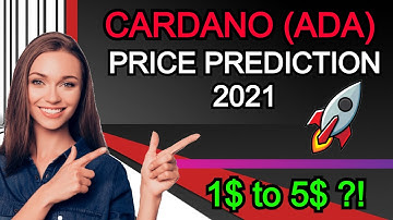 Cryptocurrency Cardano Price Prediction 2021 -ALL You NEED To KNOW - ADA Cardano News ADA Prediction
