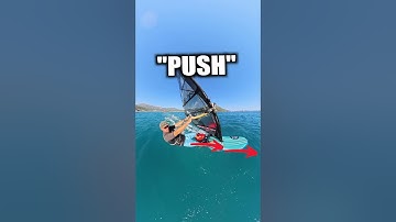 How to get planing on your windsurf board! #windsurf
