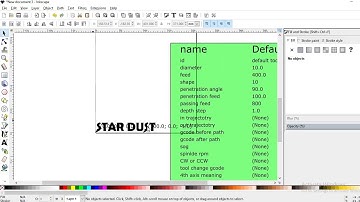 Inkscape TEXT to GCODE(*.ngc) to gbrl control