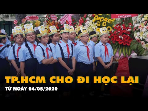 Video TP.HCM: Học sinh lớp 9 và 12 đến trường từ 4-5, mầm... - youtube