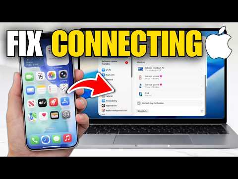 How To Fix iPhone Not Connecting To MacBook