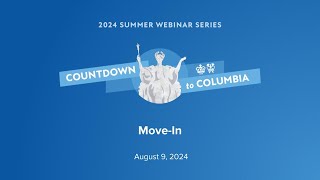 Move-In for First-Year Students