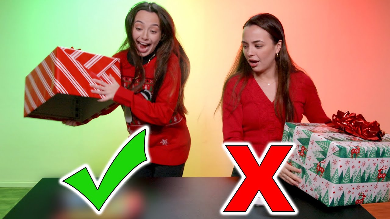 Dont Choose the Wrong Mystery Gift Challenge   Merrell Twins