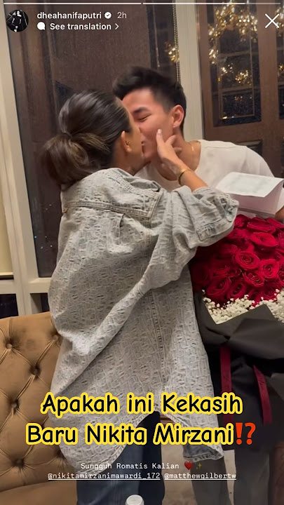 BRONDONG‼️ PACAR BARU NIKITA MIRZANI⁉️😱 #nikita #nikitamirzani #nikmir #matthewgilbert #selebritis