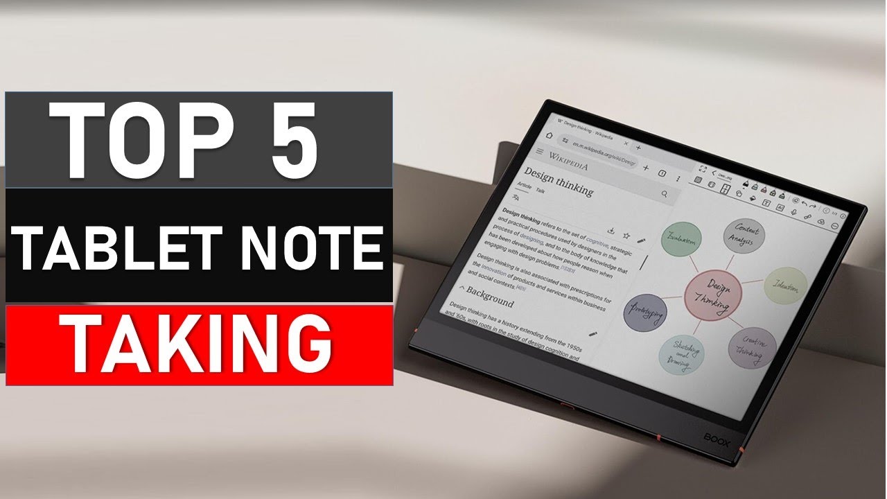 TOP 5 Best Tablet for Note Taking 2026 - YouTube