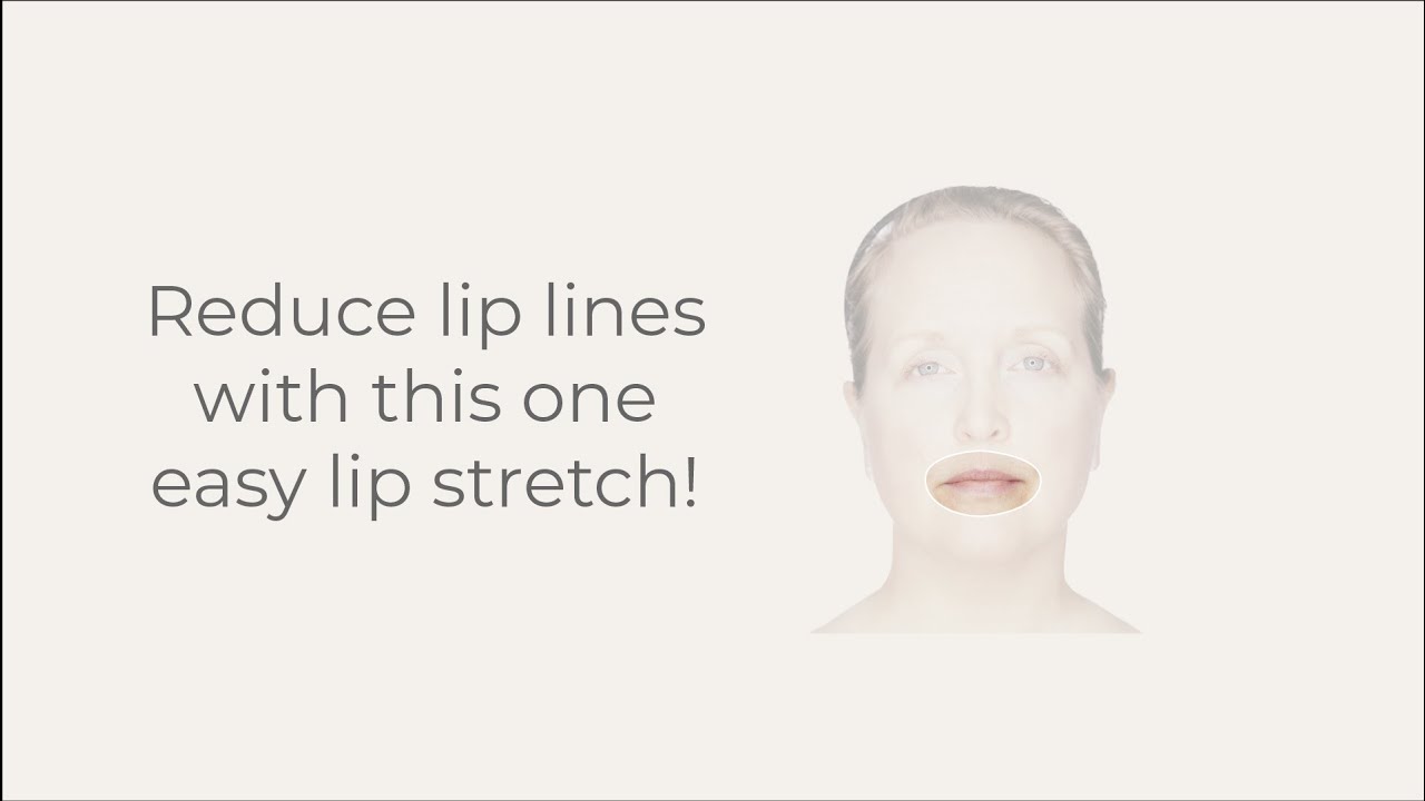 Help reduce lip lines with this simple exercise!