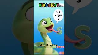 Learn the Letter S, Fun ABC Song for Kids. #abcd #shorts #learnabc #preschool #videoshort #short