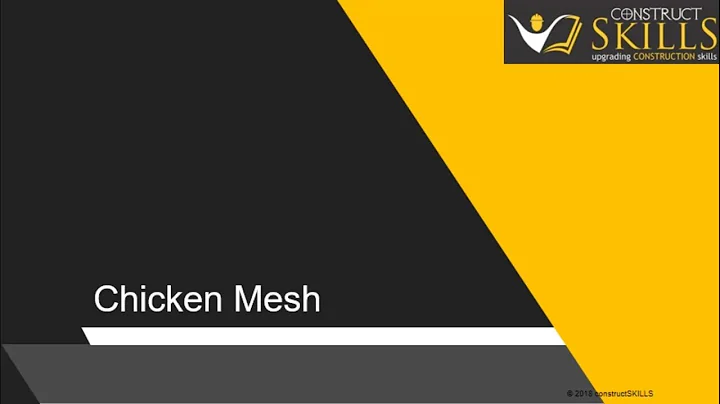 Chicken Mesh for Plastering