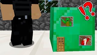 Why do Mikey and JJ live inside the Emerald Block?! - Maizen