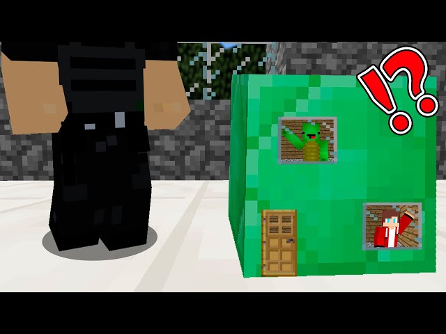 Why do Mikey and JJ live inside the Emerald Block?! – Maizen class=