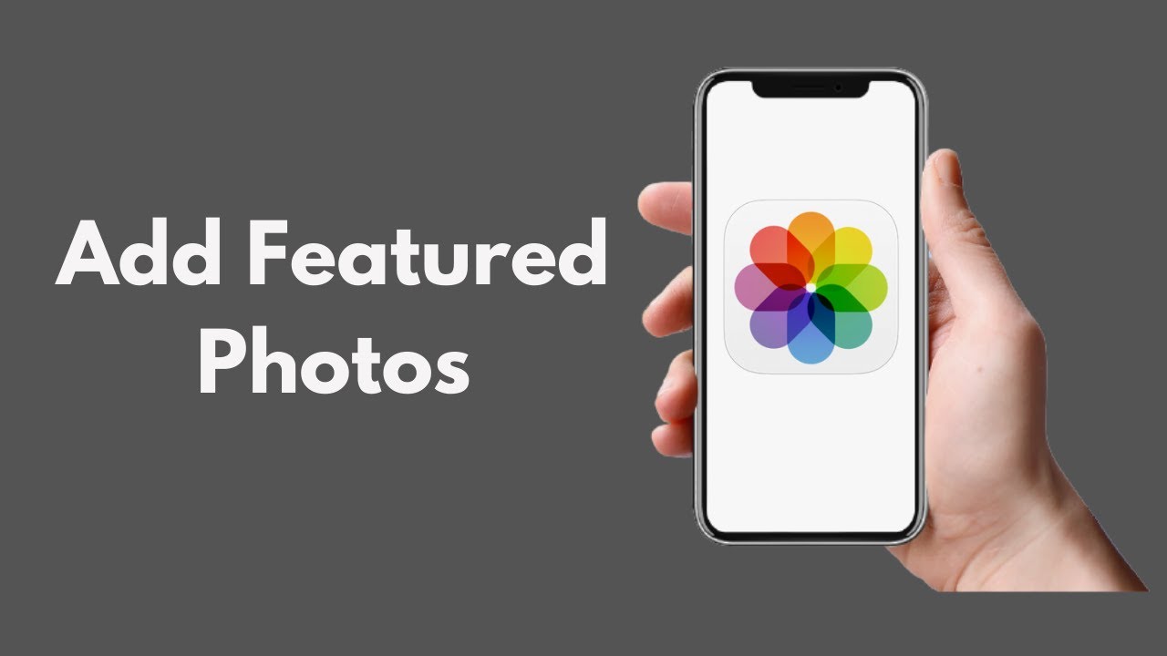 How to Add Featured Photos on Iphone Ios 16  