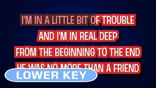 Vignette de la vidéo "Caro Emerald - That Man | Karaoke Lower Key"