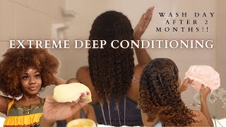 Deep Conditioning NATURAL Hair | For DRY/ Damaged Natural Hair | Treatment for Healthier HAIR