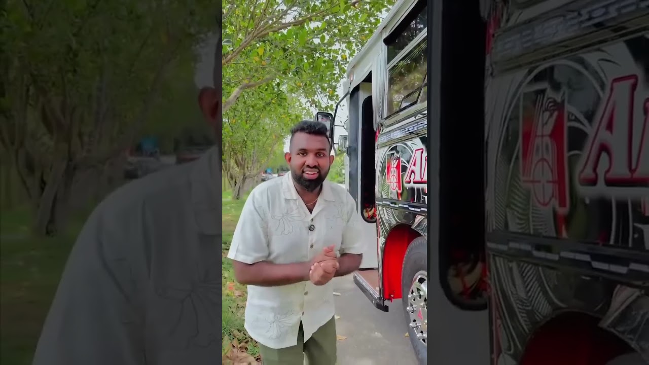 Anura Advertising එකෙන් හදපු අලුත් ම පට්ට ම බස් එක😱😱🤩🤩❤❤
