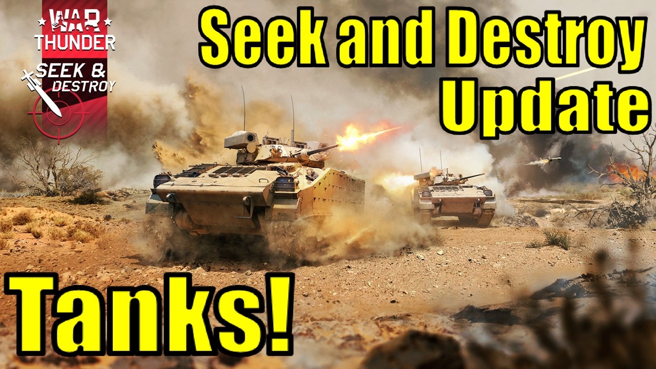 Fjb Tank War Thunder Seek and Destroy Update - Tanks! - YouTube
