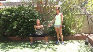 iso sumo squat