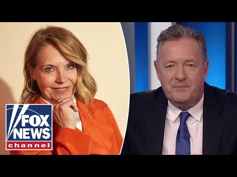 Piers Morgan: Katie Couric should ‘put a sock in it’.