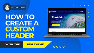 How to build a custom header in Divi