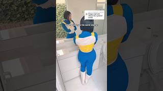 VEGETA took it personally 💀 #anime #cosplay