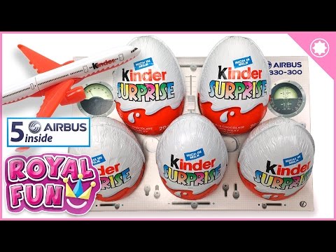 kinder joy plane