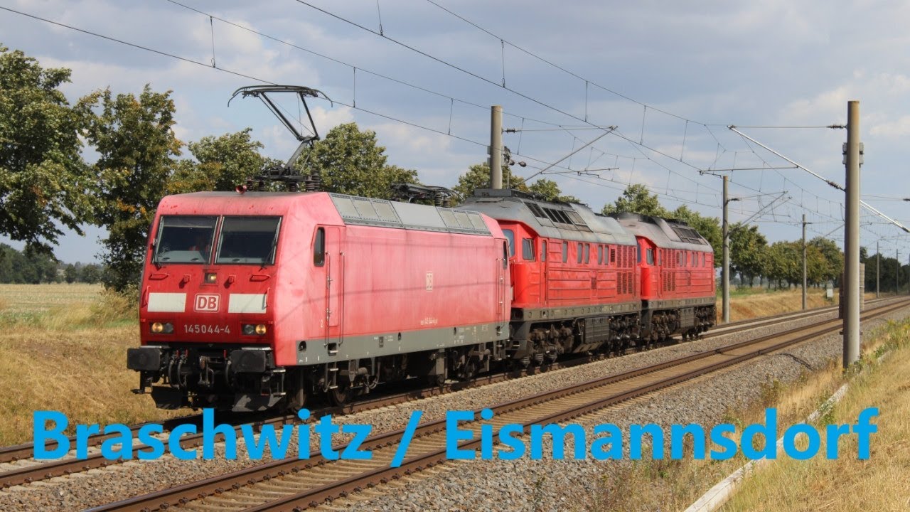 Rail Traffic: Braschwitz & Eismannsdorf (D) 16-08-2021