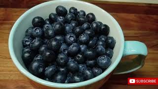 How to wash Blueberries