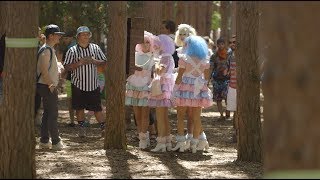 Foolin' around with The Floozies on the phones in The Forest. ☎️🌲😜