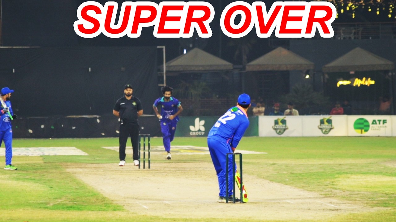 FAISALABAD VS KARACHI LAST OVER DRAMA WHAT A MATCH BEST MATCH IN TAPE ...