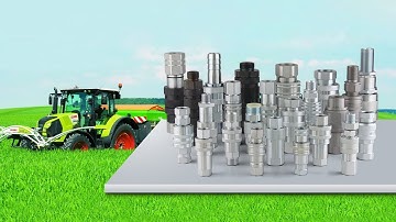How Hydraulic Quick Coupling Are Made by Aike China?