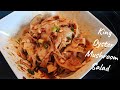 King Oyster Mushroom Salad - 凉拌杏鲍菇