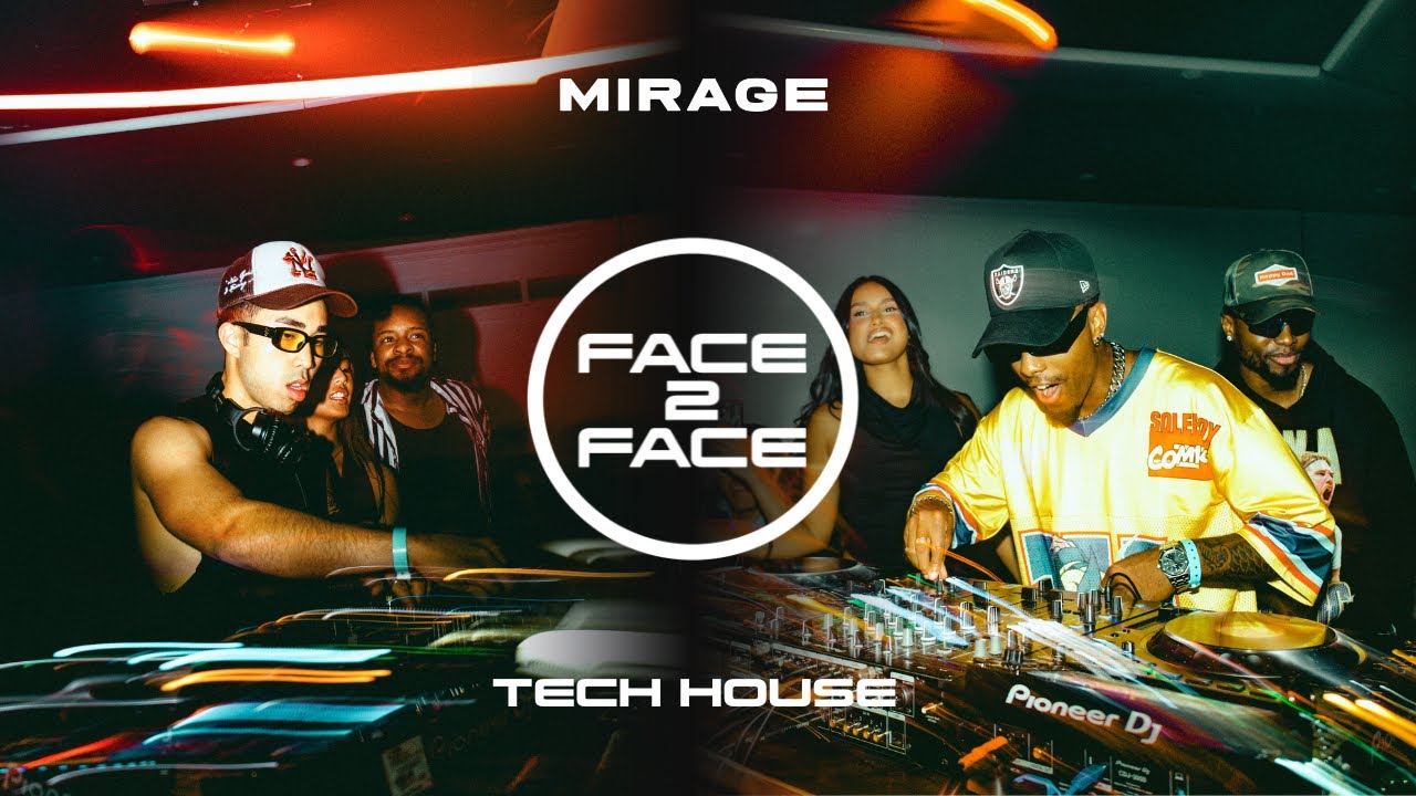 MIRAGE | FACE 2 FACE | JUN F2F SADIQ JAMES | Tech House Live Set - YouTube