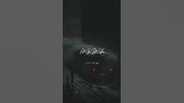 لَّوْ أَرَادَ اللَّهُ أَن يَتَّخِذَ وَلَدًا   تلاوة جميلة بصوت ماهر المعيقلي ارح سمعك #ماهر المعيقلي