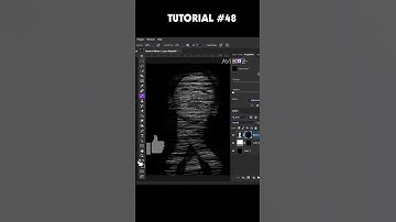 Scribble Effect In Photoshop - Short #Photoshop tutorial #shorts #short #viralvideoshorts