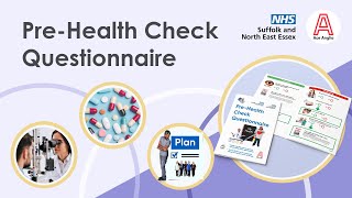 The Pre-health Check Questionnaire: Why is it important?