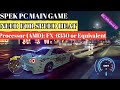 Spek PC main game need for speed heat