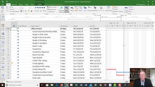 MS Project Tutorial 4 How to apply Resources & Costs to a schedule screenshot 5