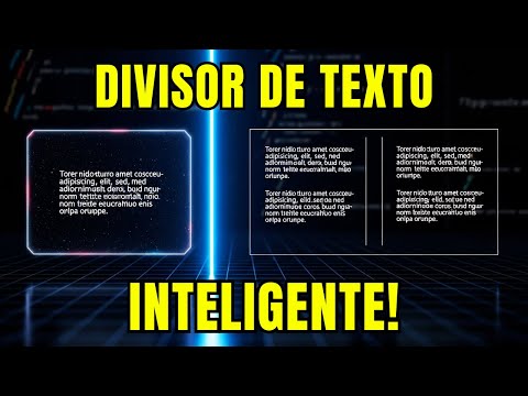 Crie sua PRÓPRIA Ferramenta Online: Divisor de Texto Inteligente Canal Dark