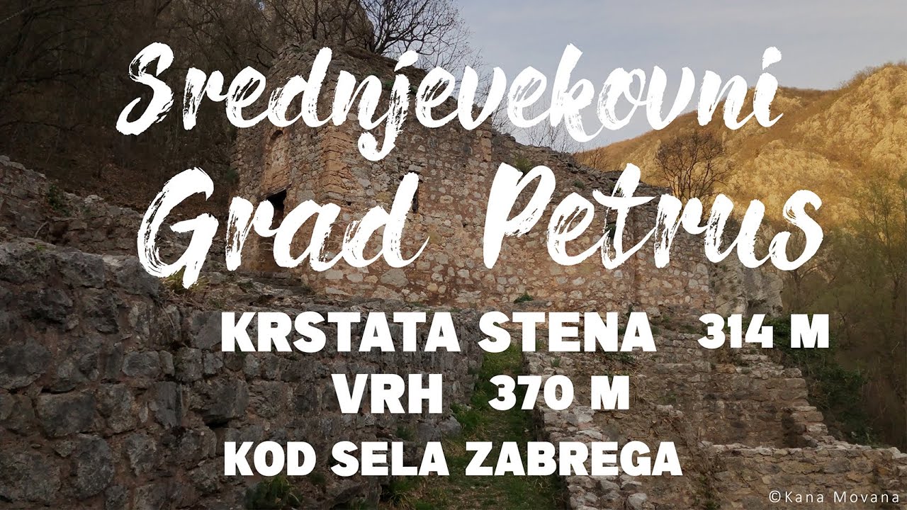 Srednjevekovni Grad Petrus 26.03.2023. Manastiri, Krstata Stena, Vrh 370 m + Avanturistička staza