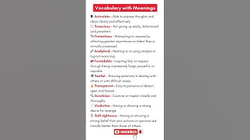 Master English Vocabulary | 100+ Words with Meanings, Examples & Usage  Improve Your Language Skills