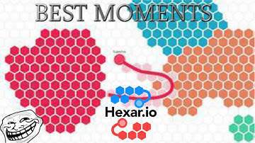 Hexar.io ALWAYS WINNING?!? BEST MOMENTS!