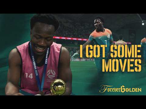 “I had the glove ready…” | Irankunda on MJ celebration & Socceroos goals — football highlights