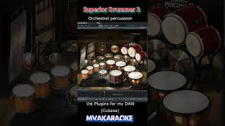 Orchestral percussion for my Cubase (DAW)