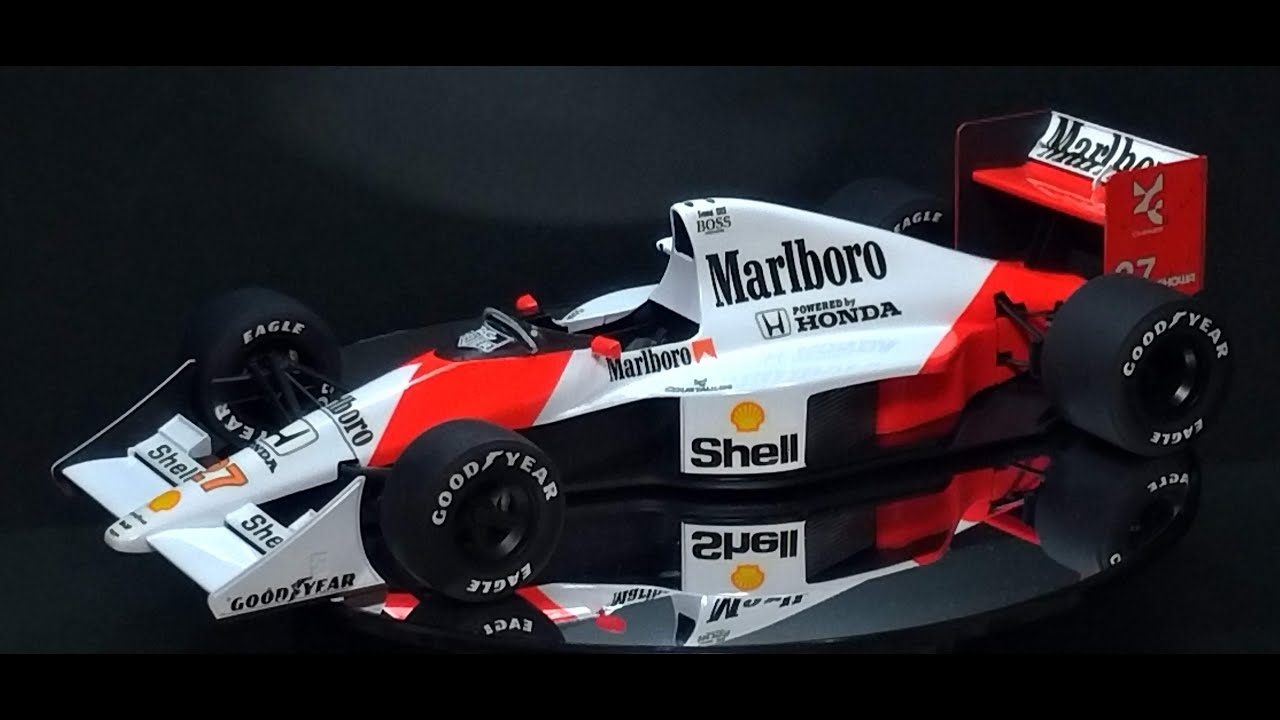 Tamiya McLaren MP4/5B 1/20 プラモデル 1/20 Tamiya McLaren MP4/5B 完成 | Kenji's Scale Model Workshop