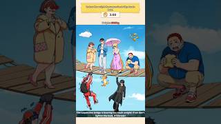 Bridge Lighten - Reduce the weight the suspension bridge has to bear | Brain Puzzle #gaming #puzzle