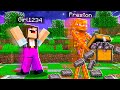 7 Ways to Steal Noob1234's Girlfriend's Netherite! - Minecraft