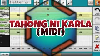Video thumbnail of "TAHONG NI CARLA (MIDI)"