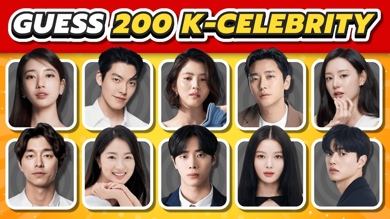 🔥 GUESS 200 KOREAN CELEBRITIES in 3 SECONDS! ⏱️😱 | Can you do it? 🫵🏻😬