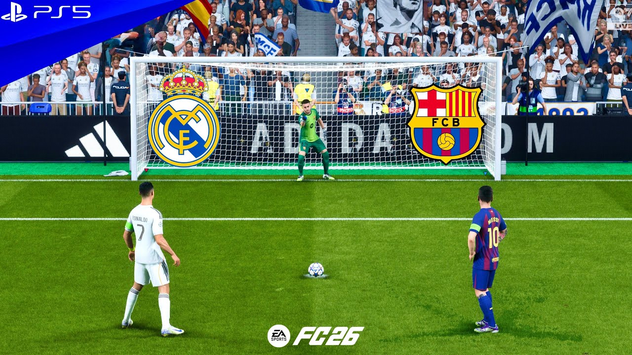 FC 26 | REAL MADRID VS FC BARCELONA | UCL FINAL | RONALDO VS MESSI ...
